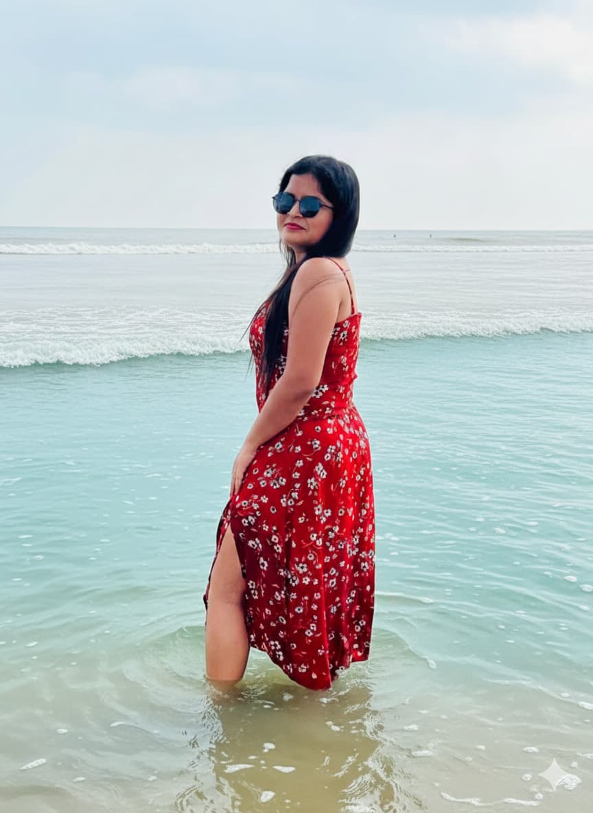 Beach day with ocean vibes